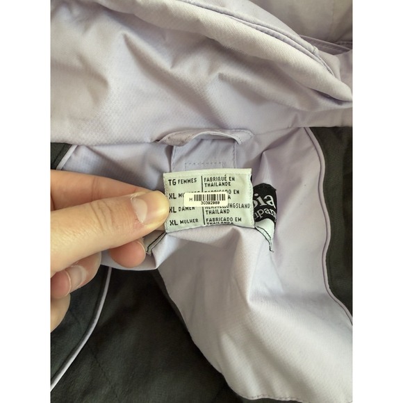 Columbia Titanium Omni-Tech Waterproof Ski Hiking Jacket Women's Small Lilac - Picture 11 of 12